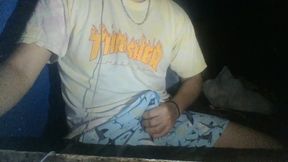 In Front of the Webcam