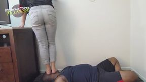 ANAIS JOLIE - I Don’t Think You Can Handle Or Deserve My Smelly Feet Walking On Your Face- PT 2