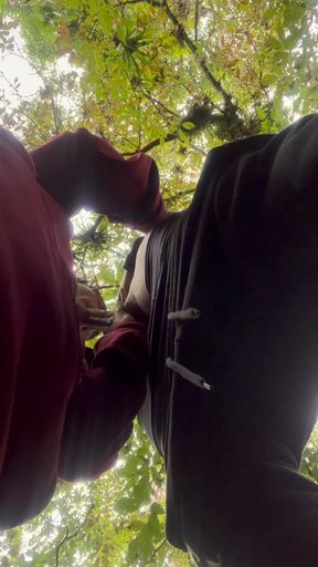 Sucking My Classmate’s Dick on Campus