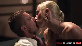 Blonde intern sucks and fucks married boss in steamy after-hours affair