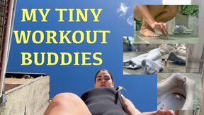 My Tiny Workout Buddies - Giantess Gabriela 4k