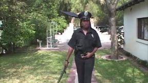 Horny Cop MILF Busted Taking Thick Cock Doggy Style