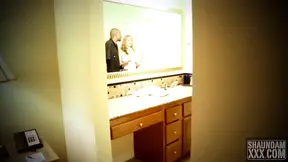 Shower Repair Guy Gets Fucked by Busty Guest