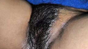 Waxing hairy vagina part 2