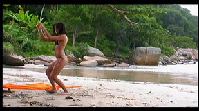 agathas brown hole loves the tropical islands