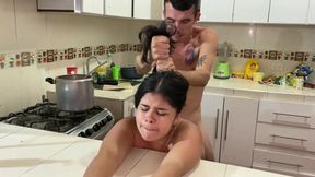 Her wet monstrous pussy screams for a hard cock fuck and I give her that