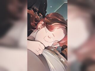 Animated Snowbunny Sucking BBC