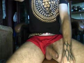 Showing off a Guy's Dick in Good Shape