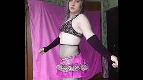 HOT COLLEGE GIRLY CHEERLEADER SISSY MAKES AN AMAZING SEXY PERFORMANCE FOR YOU MY LOVELIES AND HOPE YOU LIKE ME TRYING TO DESERVE