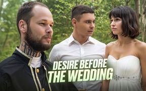 Looks Like the Wedding Didn't Go According to Plan? or Is a Threesome Supposed to Be Like That?