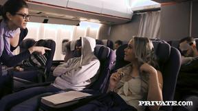 ”Mia Malkova fucks on a plane”