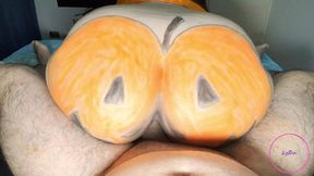lizren - penetran mi enorme calabaza en halloween