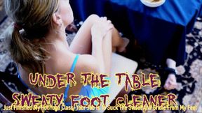 UnderThe Table Sweaty Foot Cleaner (HD 1080P MP4)