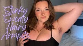 Stinky Sweaty Hairy Armpit Worship - Goddess Sweat Smelly Verbal Humiliation