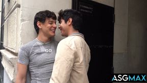 ASGMAX - Tight Latino Twink Takes Strangers Big Cock Like a Pro