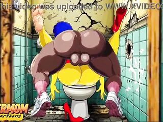 Best Porn Cartoons with Married Housewife Mrs. Simpson by CYBERMOM. Compilation. Sniff Panties, Gloryhole, cheating