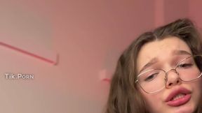 Social Media Creator @lilyrush @Teasing and #Brunette #Stockings #Tattoo Porn #Glasses Porn film video | Tik.Porn
