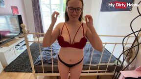 MyDirtyHobby - Sexy Redhead Leni_Lizz Gets Fingered To Orgasm For The First Time By Her Neighbor - Free Porn Video