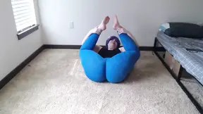 Trying to do Yoga with tight leggings