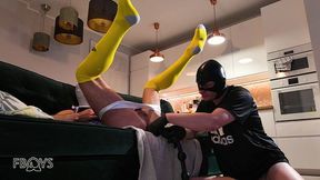 Young Soccer Fucked Bareback By Toys And Older
