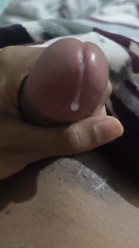Morning Masterbation Filled With Cum