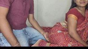 नौकरानी ने अपनी साड़ी उतारकर मालिक से चूत चुदवाई