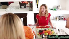 Angel Smalls enjoys a wild Thanksgiving with her stepbro