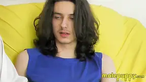 Got Some Help To Unload His Sticky Wad From His Throbbing Dick With Cade Chalamet