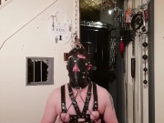 Out of chastity for a  self bondage nightmare part one  so close yet so far