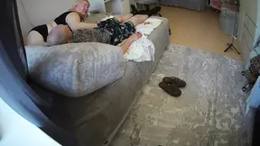 Mother-in-law gives me a blowjob during a break