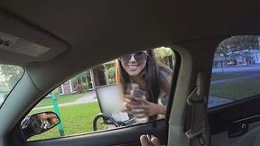 Broke chick rides my thick dick