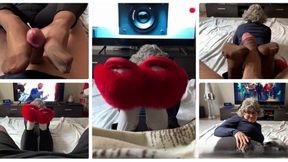 It's part of their taboo - she cums until he cums on her feet WMV