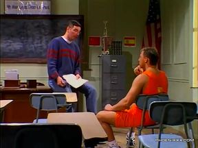 The Star Jock Fucks His Coach!