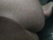 Femboy Raver with sexy Legging Yoga Pants Thick Bubble Butt