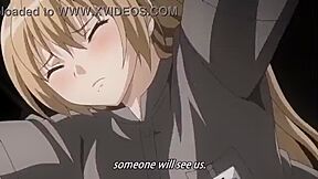 Sie entblößt ihre großen Brüste und wird mehrmals penetriert und mit Sperma bespritzt.