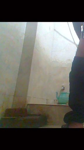 Pakistani Big Dick Handjob in Washroom   Clip 2