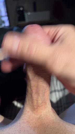 Bisexual solo exhibitionist wanks cock