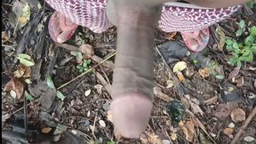 Indian Boy Mustarbation and Hanjob Big Cock at Forest