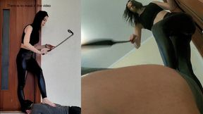 Hanna - Domina - Mix1 Part 4 (footkissing part)