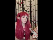 Femboy succubus drool