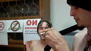 Boys-Smoking.com - Real fucking alongside hot straight guy