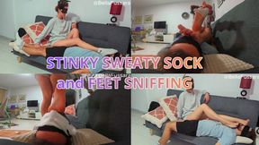 STINKY SWEATY Sock and Feet Sniffing - Bellafussara