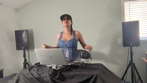 Dj Amber Foxxx Love's Take Her C Clothes off