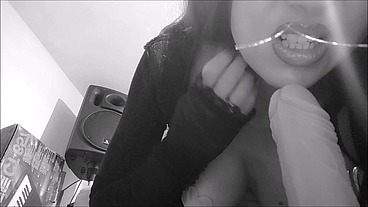 Morticia Addams without her long black dress