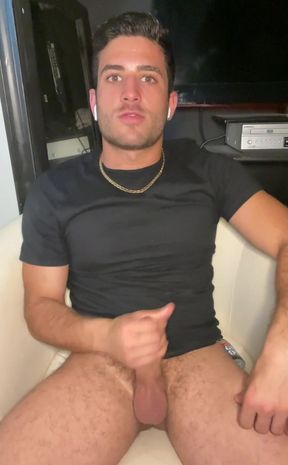 Oops, Cum on My Black T-Shirt