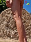This was such a hot day... and I was so horny! Almost got caught in this field as a shot my load!
