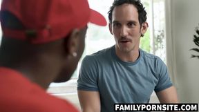 FamilyPornSite.com - Greg Mckeon and Ethan Thomson team to bang my ass