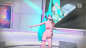Mikus Virtual Lust: Steamy Pregnancy Fantasy Unfolds in VR Pleasure