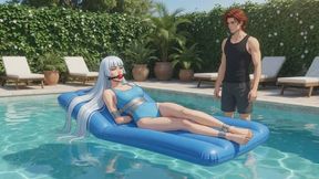 Bondage Stories #16: Our Poolside Fantasy Unfolds