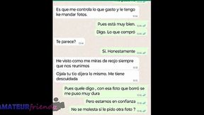 Hung Step-Aunt Accidentally Sends Nude, Ends Up in Dirty Chat Session